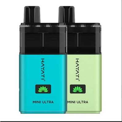 Hayati Mini Ultra 1500 Disposable Vape Device  20MG Box of 5